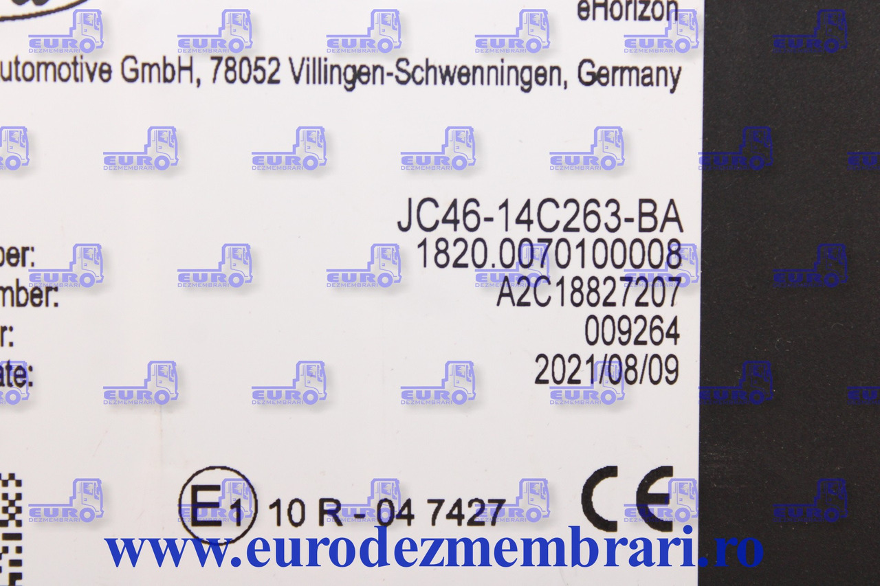 CALCULATOR TEMPOMAT EDGBA FORD CARGO F-MAX JC46-14C263-BA, JC4614C263BA - Unidad de control para Camión: foto 2 CALCULATOR TEMPOMAT EDGBA FORD CARGO F-MAX JC46-14C263-BA, JC4614C263BA - Unidad de control para Camión: foto 2