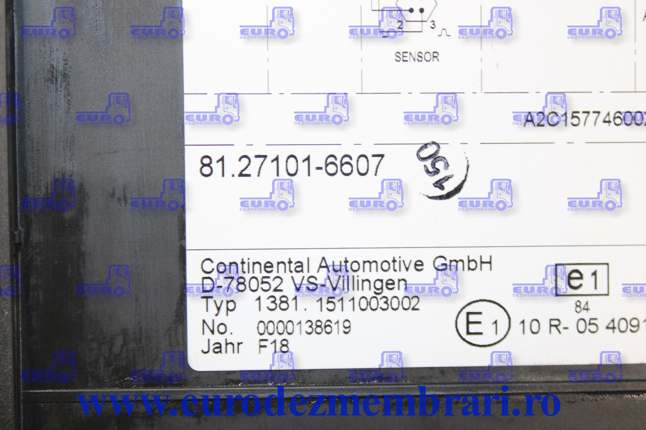 TAHOGRAF DIGITAL R3.0 MAN 81.27101.6607 81.25817.7116 81.27101.6569 81.27101.6577 81.27101.6578 81.27101.6584 81.27101.6590 81.27101.6592 81.27101.6593 81.27101.6597 81.27101.6632 81.27101.6633 - Unidad de control para Camión: foto 2 TAHOGRAF DIGITAL R3.0 MAN 81.27101.6607 81.25817.7116 81.27101.6569 81.27101.6577 81.27101.6578 81.27101.6584 81.27101.6590 81.27101.6592 81.27101.6593 81.27101.6597 81.27101.6632 81.27101.6633 - Unidad de control para Camión: foto 2