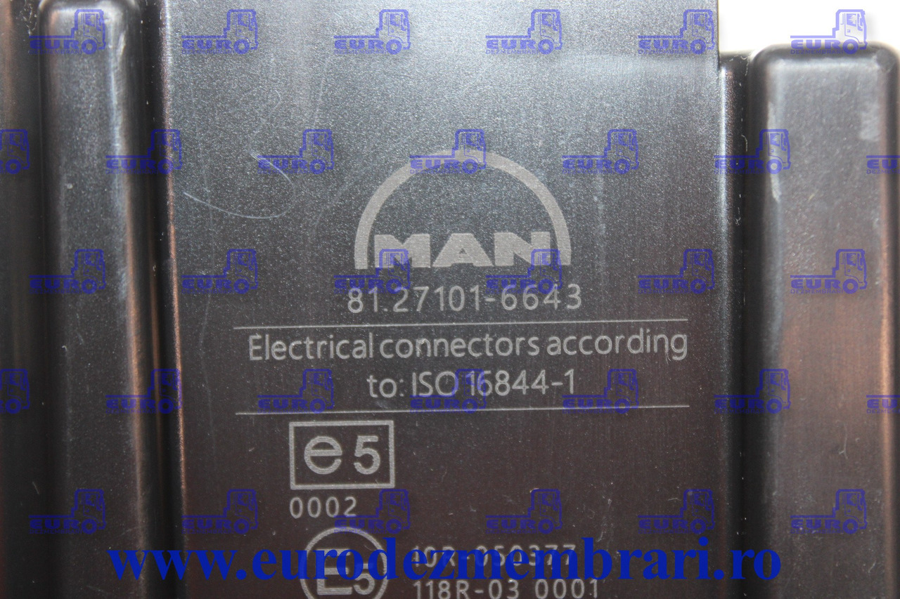 TAHOGRAF MAN TGX TG3 81.27101.6643 81.27101.6599 81.27101.6660 - Unidad de control para Camión: foto 2 TAHOGRAF MAN TGX TG3 81.27101.6643 81.27101.6599 81.27101.6660 - Unidad de control para Camión: foto 2