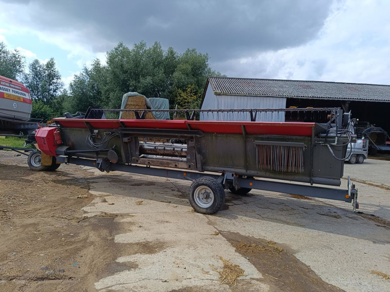Cosechadora de granos Massey Ferguson 7282 CENTORA: foto 10