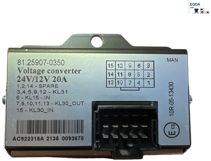 MAN 2022 81.25907-0350 - Unidad de control: foto 2 MAN 2022 81.25907-0350 - Unidad de control: foto 2