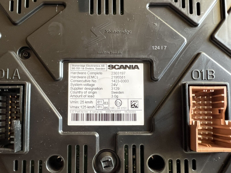 Scania - Salpicadero: foto 2 Scania - Salpicadero: foto 2