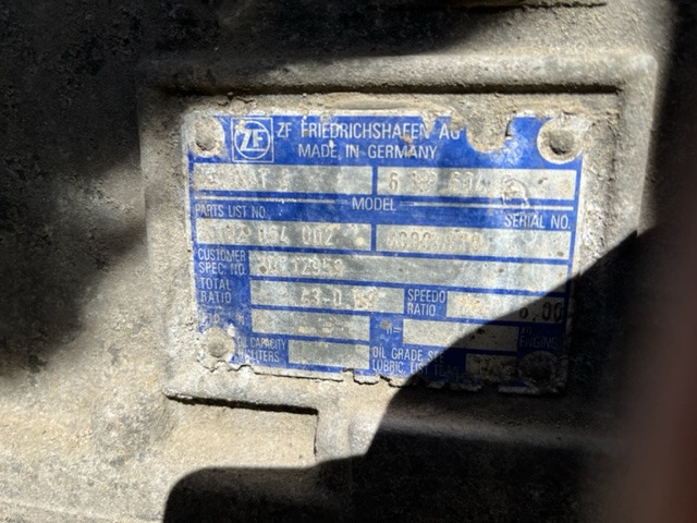 ZF 6 HP 604 C - Caja de cambios para Autobús: foto 1 ZF 6 HP 604 C - Caja de cambios para Autobús: foto 1