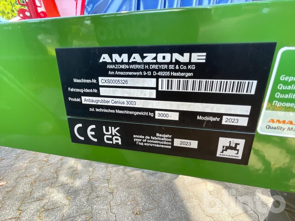2023 AMAZONE Cenius 3003 / NEU - Cultivador: foto 5 2023 AMAZONE Cenius 3003 / NEU - Cultivador: foto 5