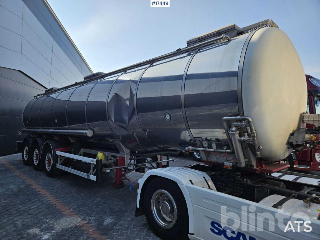 Burg BPO 12-24 ZGZXX (2003) - Semirremolque cisterna: foto 2 Burg BPO 12-24 ZGZXX (2003) - Semirremolque cisterna: foto 2