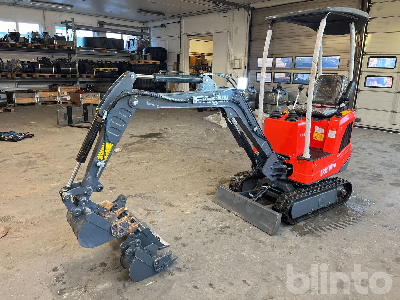 Everun ERE10Pro 7 timmar - Miniexcavadora: foto 1 Everun ERE10Pro 7 timmar - Miniexcavadora: foto 1