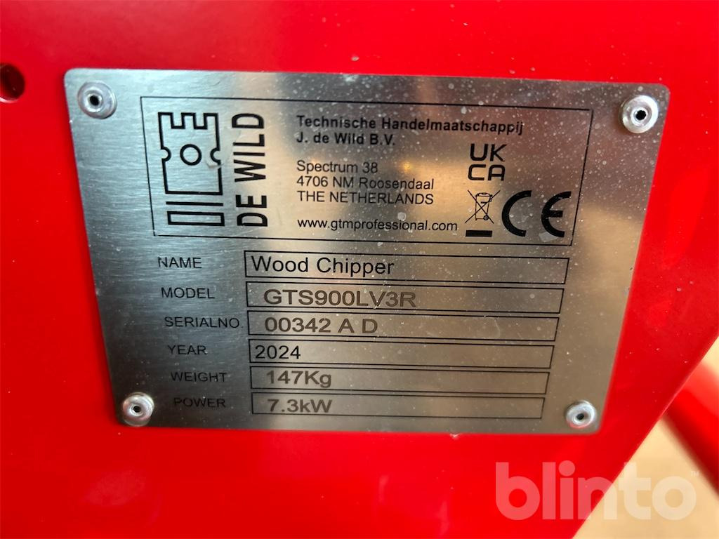 GTM GTS900 LV3R (2024) - Trituradora de madera: foto 5 GTM GTS900 LV3R (2024) - Trituradora de madera: foto 5