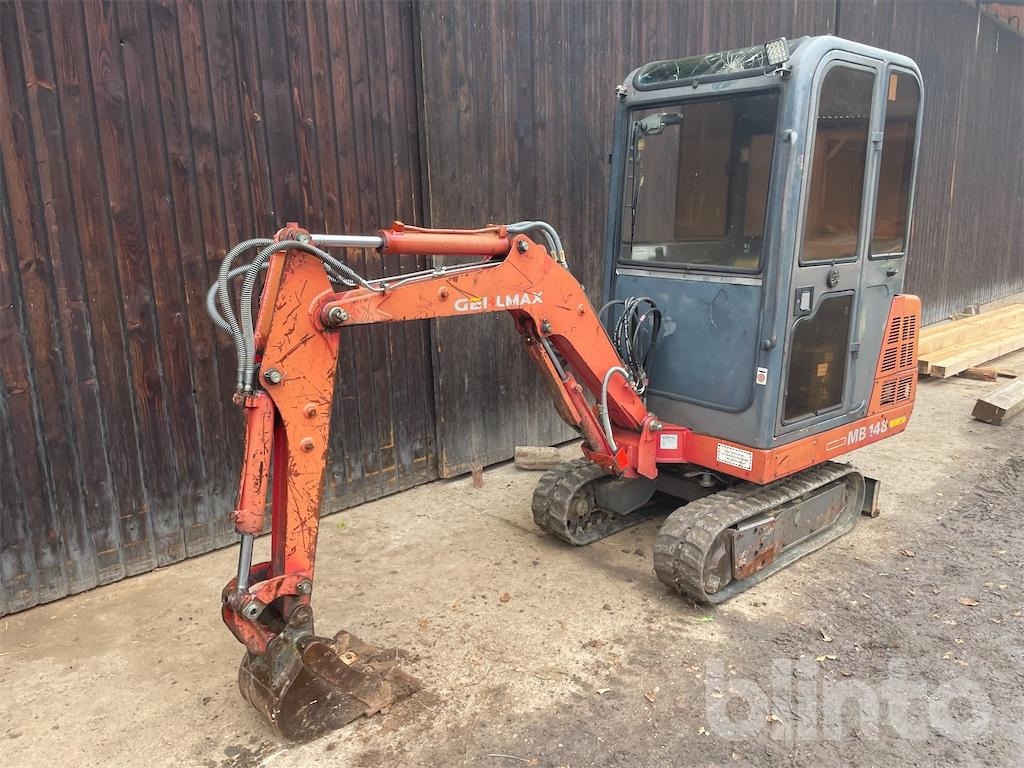 Gehlmax MB 148 (2000) - Miniexcavadora: foto 1 Gehlmax MB 148 (2000) - Miniexcavadora: foto 1