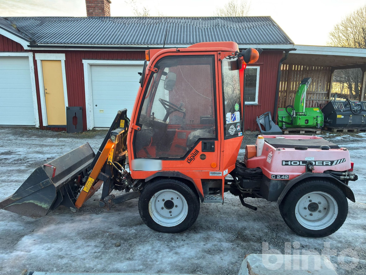 Tractor municipal HOLDER C-TRAC 2.42: foto 8 Tractor municipal HOLDER C-TRAC 2.42: foto 8
