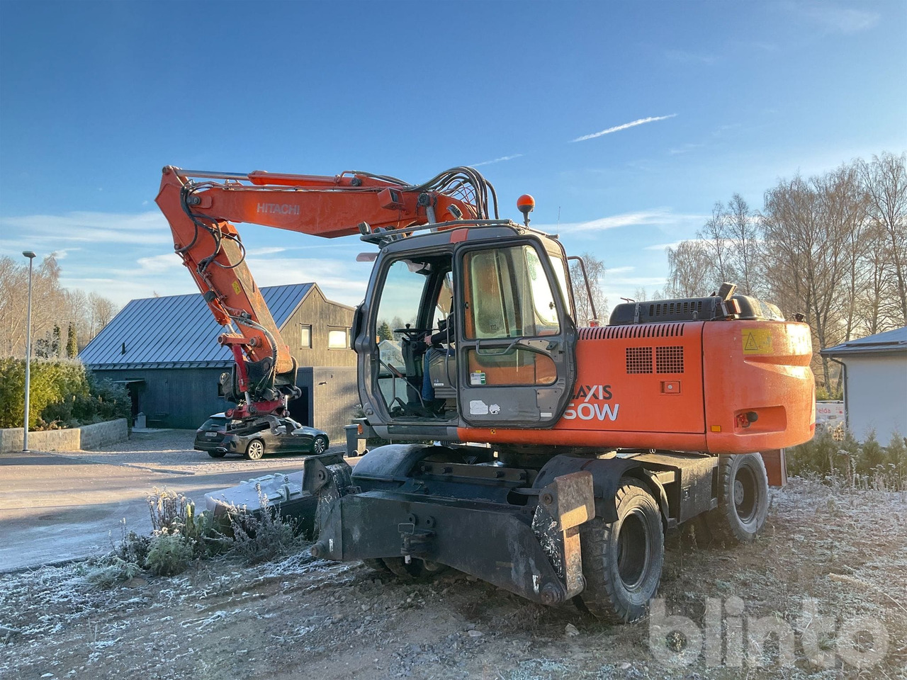 Hitachi ZX160W - Excavadora de ruedas: foto 2 Hitachi ZX160W - Excavadora de ruedas: foto 2