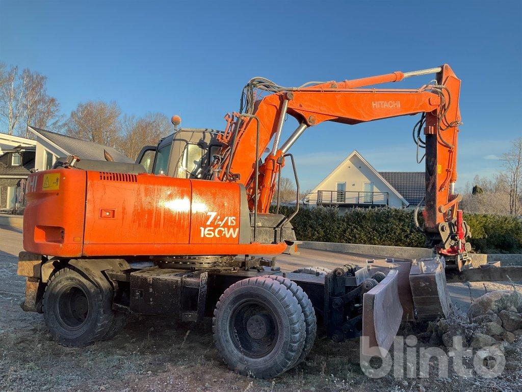 Hitachi ZX160W - Excavadora de ruedas: foto 5 Hitachi ZX160W - Excavadora de ruedas: foto 5