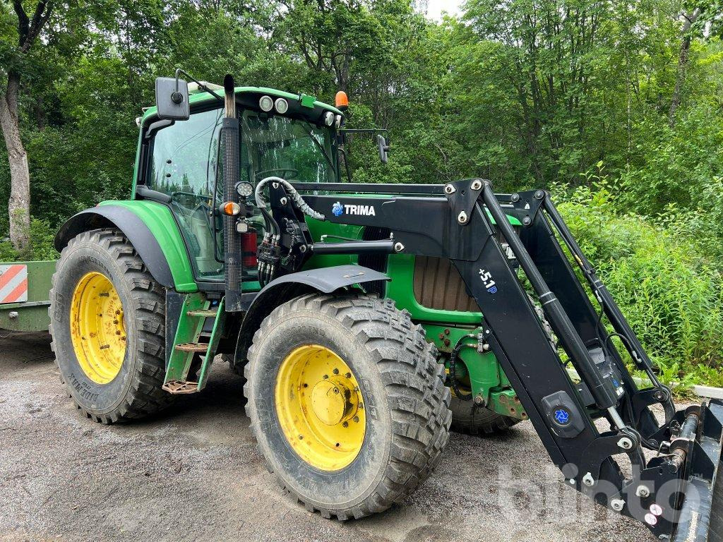 JOHN DEERE 6830 med lastare - Tractor: foto 1 JOHN DEERE 6830 med lastare - Tractor: foto 1