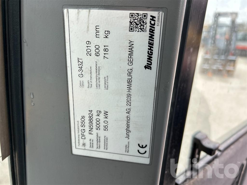 Jungheinrich DFGS50S (2019) - Carretilla elevadora: foto 5 Jungheinrich DFGS50S (2019) - Carretilla elevadora: foto 5