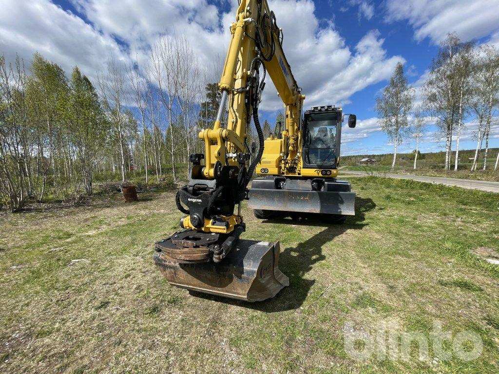 Komatsu PW 148 med vagn - Excavadora de ruedas: foto 3 Komatsu PW 148 med vagn - Excavadora de ruedas: foto 3