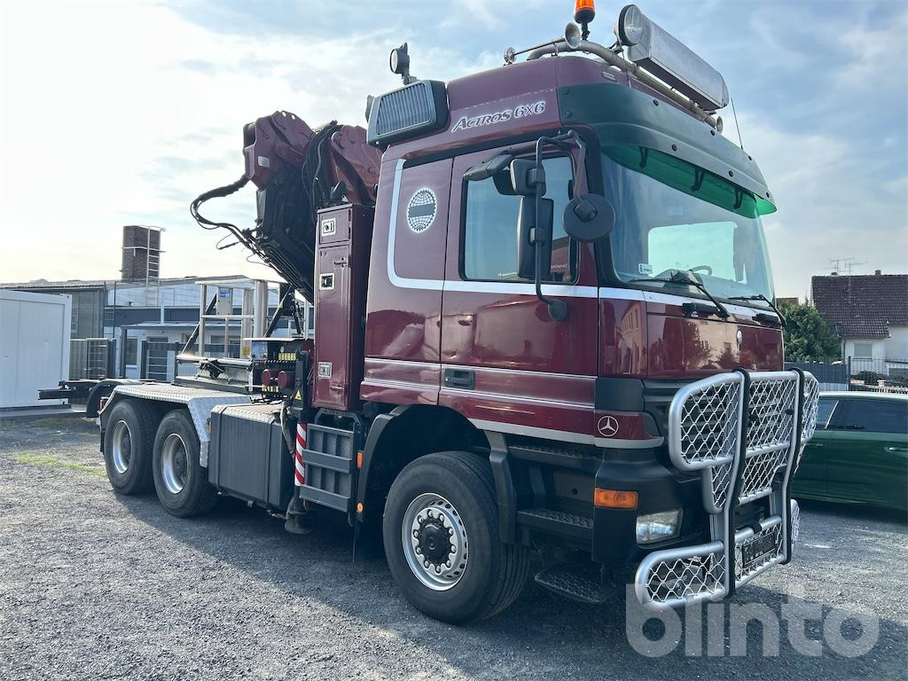 Mercedes Benz 3348 Actros (2001) - Camión grúa: foto 2 Mercedes Benz 3348 Actros (2001) - Camión grúa: foto 2