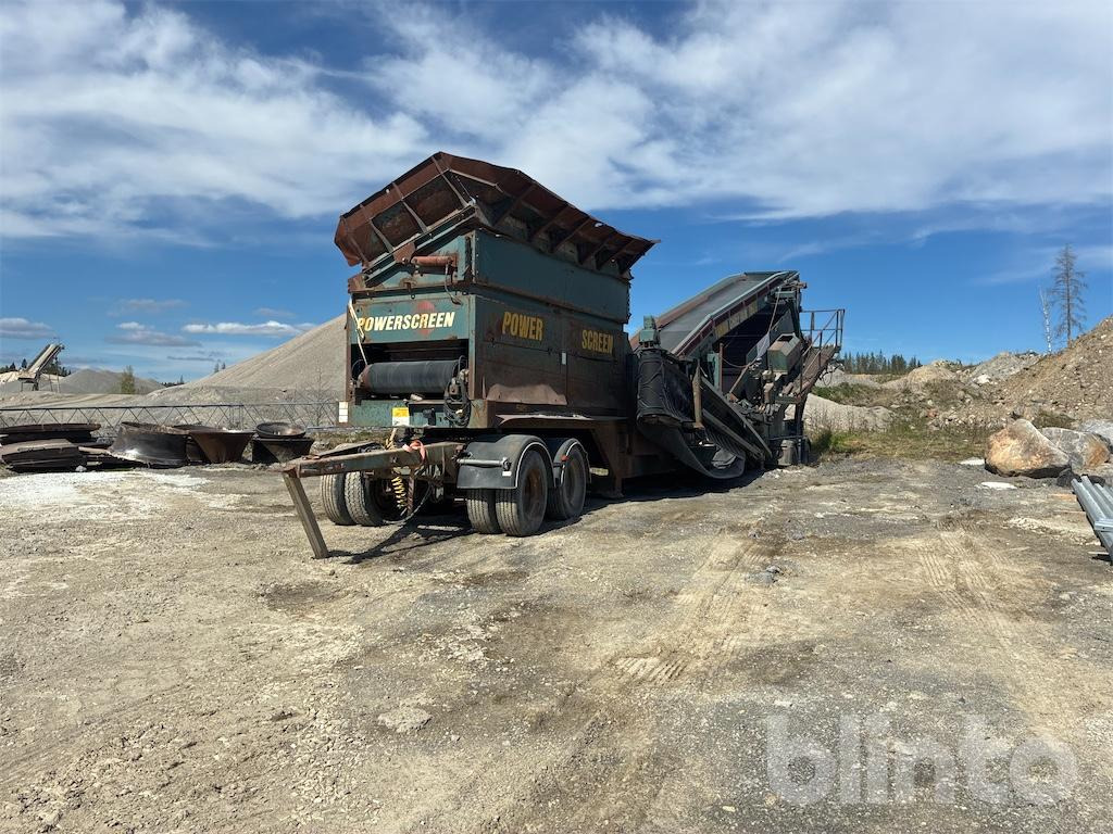 Powerscreen Turbo Chieftain 1600 - Cribadora: foto 1 Powerscreen Turbo Chieftain 1600 - Cribadora: foto 1