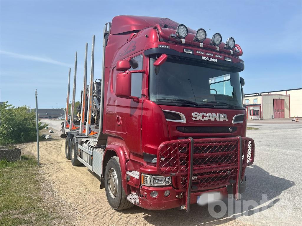 SCANIA R580 - Jonsered 1080 79R - Camión forestal: foto 4 SCANIA R580 - Jonsered 1080 79R - Camión forestal: foto 4