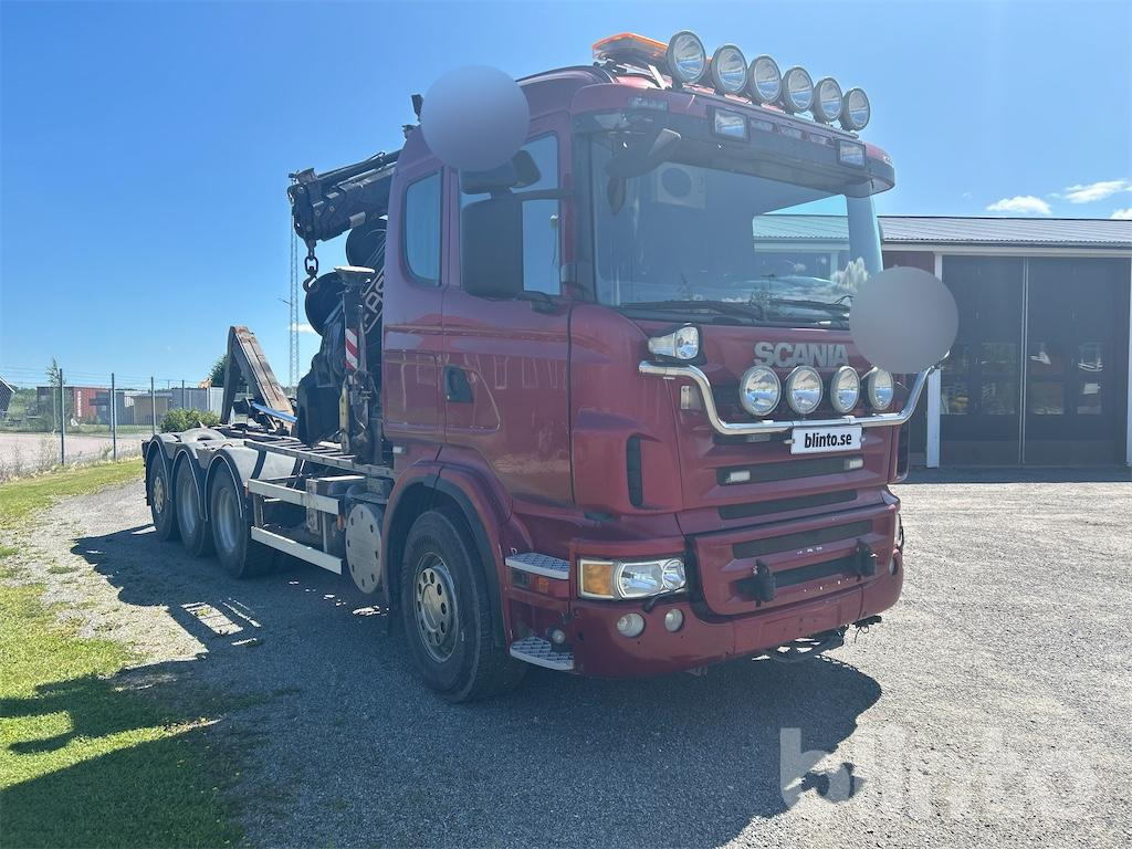 Scania R480L 8X4 - Camión multibasculante, Camión grúa: foto 3 Scania R480L 8X4 - Camión multibasculante, Camión grúa: foto 3