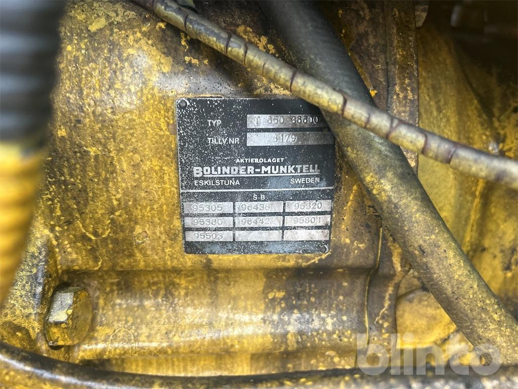 Tractor VOLVO BM-T650 I - Industritraktor - 4 Redskap: foto 14