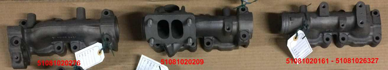 COLLETTORI SCARICO MOTORI MAN D0836 Common Rail - Colector de escape: foto 2 COLLETTORI SCARICO MOTORI MAN D0836 Common Rail - Colector de escape: foto 2