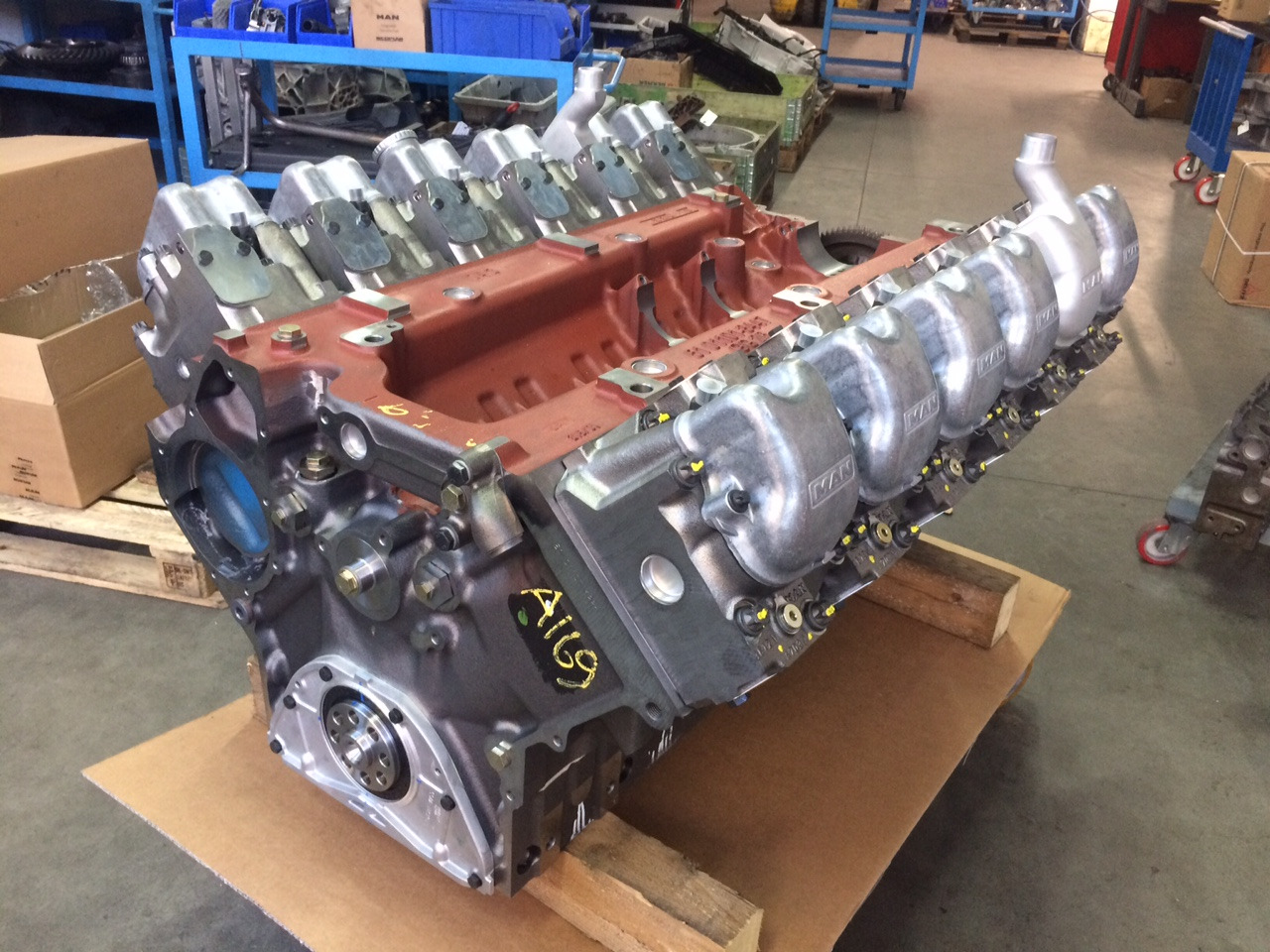 MOTORE MAN D2842LE - D2842LE201 - D2842LE211 - Motor: foto 4 MOTORE MAN D2842LE - D2842LE201 - D2842LE211 - Motor: foto 4