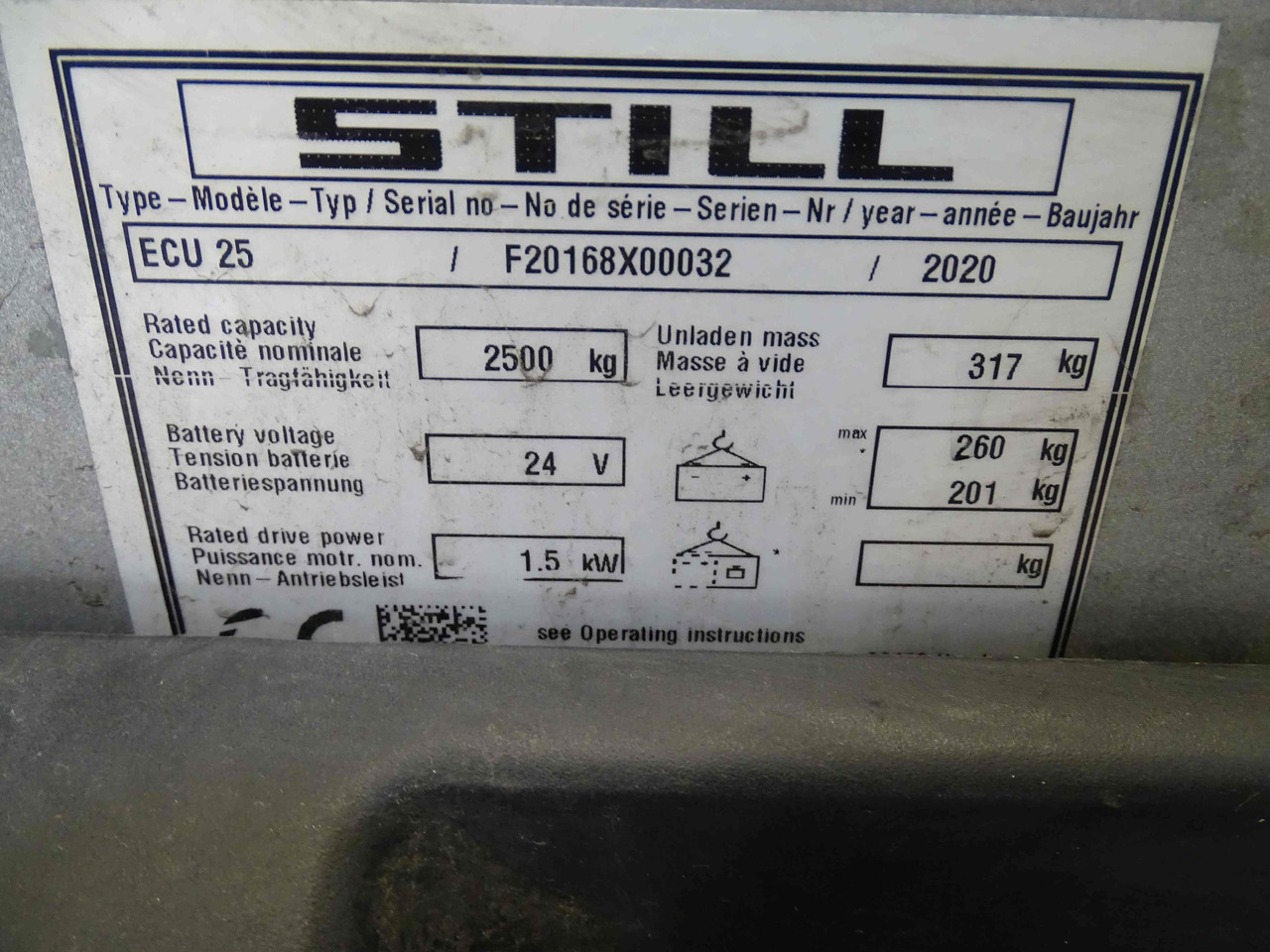 Still ECU25/980MM - Transpaleta: foto 5 Still ECU25/980MM - Transpaleta: foto 5