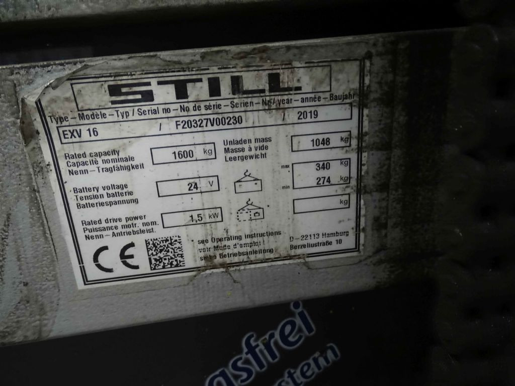 Still EXV16 - Apilador: foto 5 Still EXV16 - Apilador: foto 5