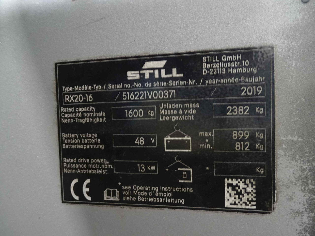 Still RX20-16 - Carretilla elevadora eléctrica: foto 5 Still RX20-16 - Carretilla elevadora eléctrica: foto 5