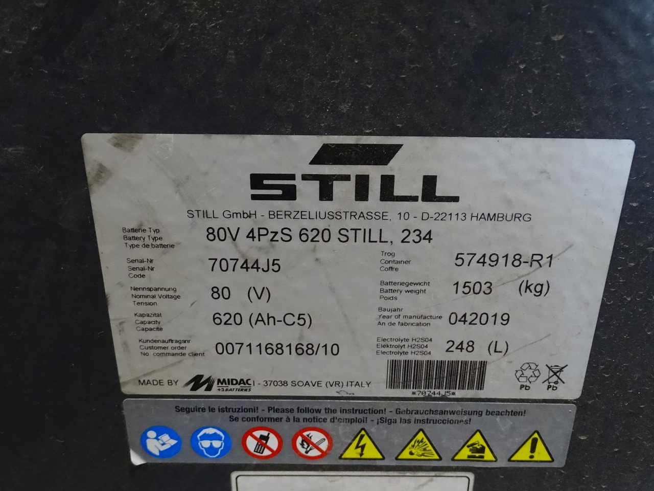 Carretilla elevadora eléctrica Still RX60-30: foto 7