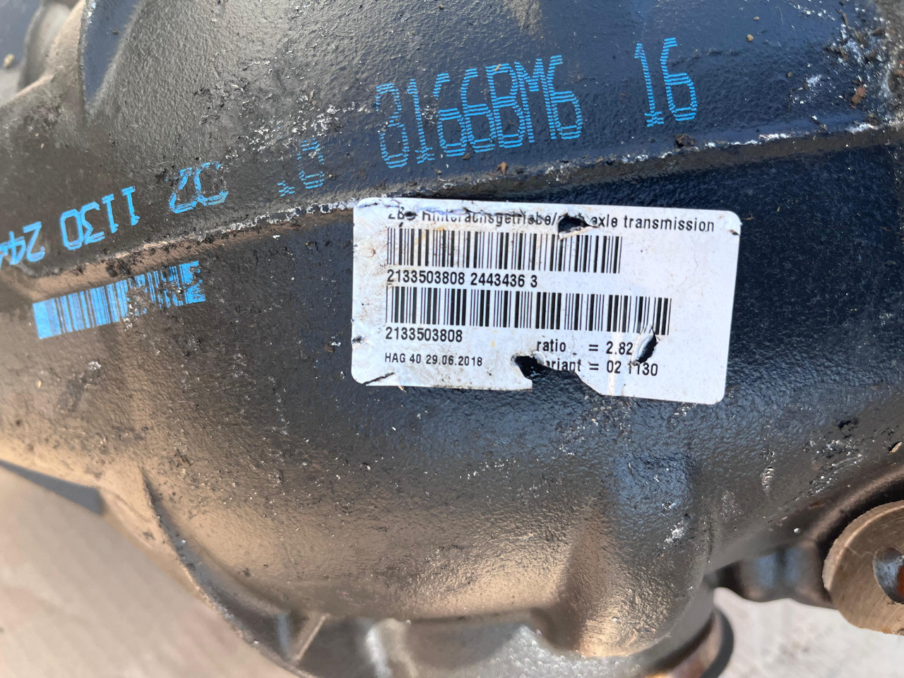MERCEDES-BENZ E-Class Rear Differential W213 A2133503808 - Diferencial: foto 5 MERCEDES-BENZ E-Class Rear Differential W213 A2133503808 - Diferencial: foto 5