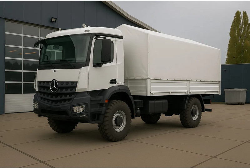 Mercedes-Benz Arocs 1836 A 4x4 Cargo Truck - Camión lona: foto 1 Mercedes-Benz Arocs 1836 A 4x4 Cargo Truck - Camión lona: foto 1
