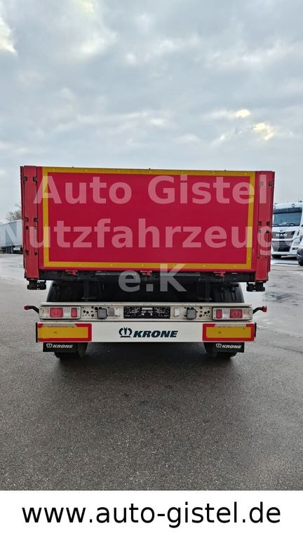 Krone AZ Baustoffpritsche*Luft*385/65 - Remolque plataforma/ Caja abierta: foto 4 Krone AZ Baustoffpritsche*Luft*385/65 - Remolque plataforma/ Caja abierta: foto 4