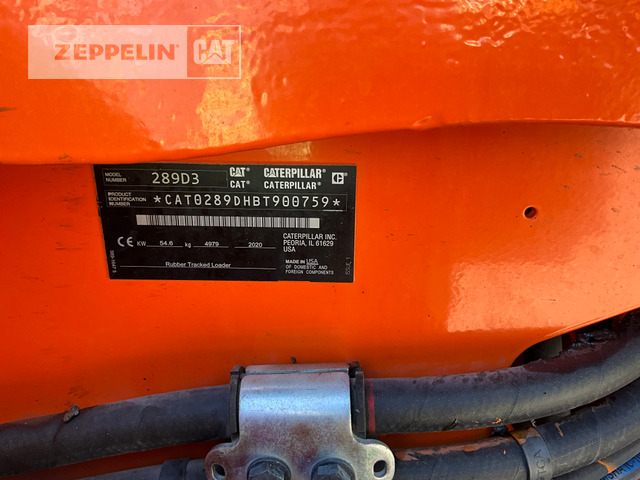 Cat 289D - Minicargadora: foto 5 Cat 289D - Minicargadora: foto 5