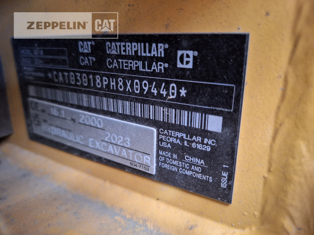 Miniexcavadora Cat 301.8-05A: foto 15