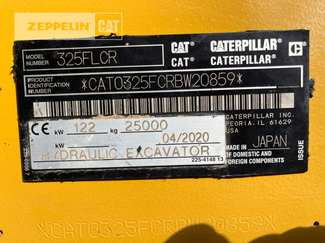 Cat 325FL - Excavadora de cadenas: foto 2 Cat 325FL - Excavadora de cadenas: foto 2