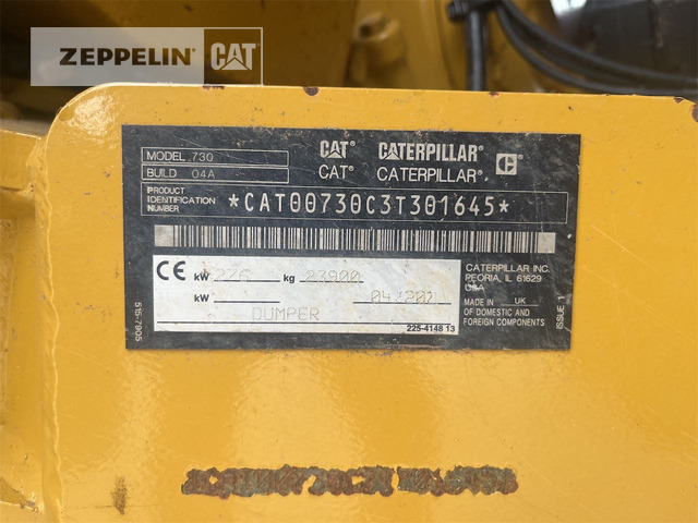 Cat 730-04A - Dúmper articulado: foto 2 Cat 730-04A - Dúmper articulado: foto 2