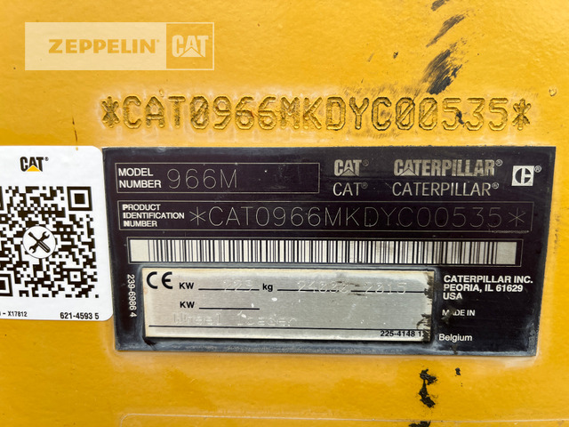 Cargadora de ruedas Cat 966M: foto 14