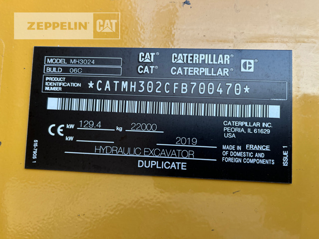 Cat MH3024-06C - Manipulador de materiales: foto 2 Cat MH3024-06C - Manipulador de materiales: foto 2