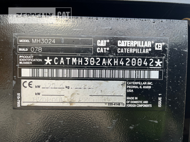 Cat MH3024-07A - Manipulador de materiales: foto 2 Cat MH3024-07A - Manipulador de materiales: foto 2