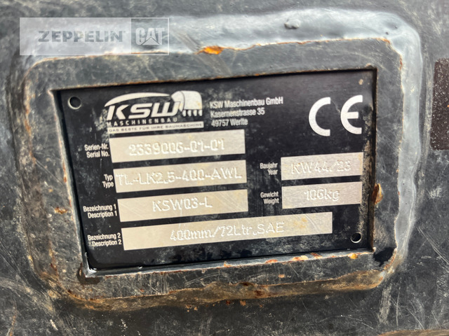 KSW Maschinenbau GmbH Primär-Prod. Komp.Ti - Implemento para Maquinaria de construcción: foto 2 KSW Maschinenbau GmbH Primär-Prod. Komp.Ti - Implemento para Maquinaria de construcción: foto 2