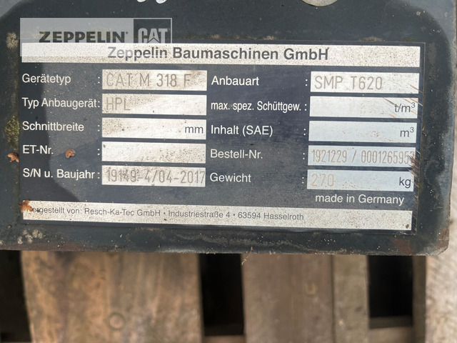 Smp Kopfplatte - Implemento para Maquinaria de construcción: foto 2 Smp Kopfplatte - Implemento para Maquinaria de construcción: foto 2
