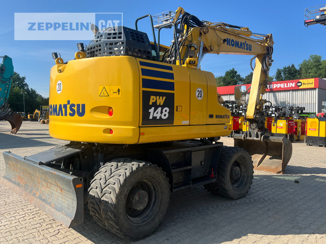 Komatsu PW148-11 - Excavadora de ruedas: foto 4 Komatsu PW148-11 - Excavadora de ruedas: foto 4