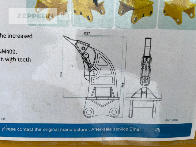Komponenten Aufreißer 374 - Escarificador para Maquinaria de construcción: foto 3 Komponenten Aufreißer 374 - Escarificador para Maquinaria de construcción: foto 3