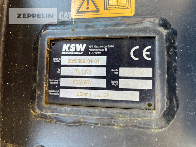 Komponenten TL150_CW05 für 303.5 - Cazo para excavadora para Maquinaria de construcción: foto 3 Komponenten TL150_CW05 für 303.5 - Cazo para excavadora para Maquinaria de construcción: foto 3