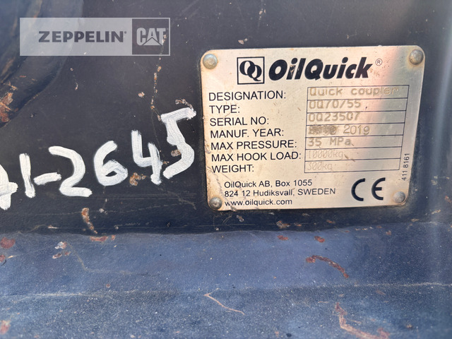 Oil-Quick Primärprodukte Kompo - Acoplamiento rápido para Maquinaria de construcción: foto 3 Oil-Quick Primärprodukte Kompo - Acoplamiento rápido para Maquinaria de construcción: foto 3