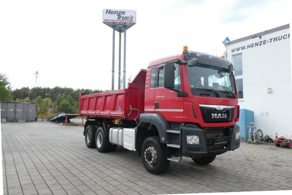 MAN TG-S 26.440 6x6 3-Achs Allradkipper Meiller - Camión volquete: foto 1 MAN TG-S 26.440 6x6 3-Achs Allradkipper Meiller - Camión volquete: foto 1