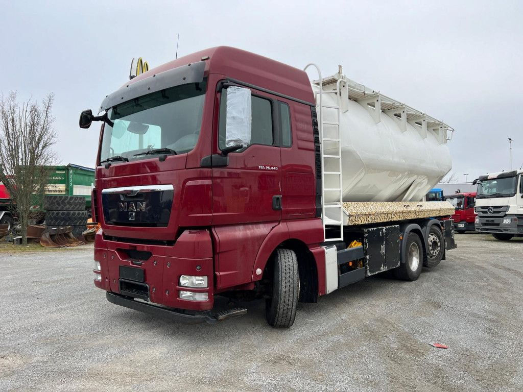 Camión cisterna MAN TG-X 26.440 6x2-2 BL Silo Heitling 26 m³: foto 1