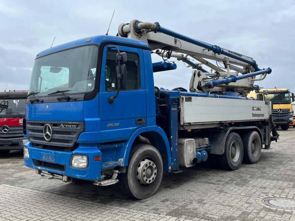 MERCEDES-BENZ Actros 2632 6x4 Betonpumpe Schwing 24m - Bomba de hormigón: foto 1 MERCEDES-BENZ Actros 2632 6x4 Betonpumpe Schwing 24m - Bomba de hormigón: foto 1