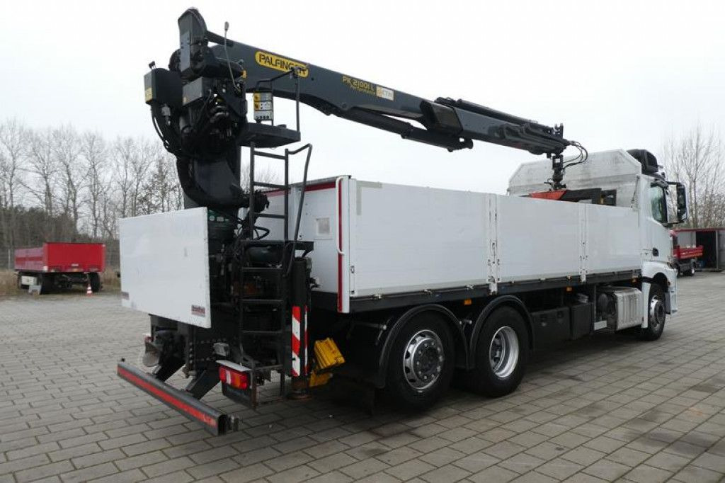 Mercedes-Benz Antos 2543 L/6x2 Pritsche Heckkran - Camión caja abierta, Camión grúa: foto 5 Mercedes-Benz Antos 2543 L/6x2 Pritsche Heckkran - Camión caja abierta, Camión grúa: foto 5