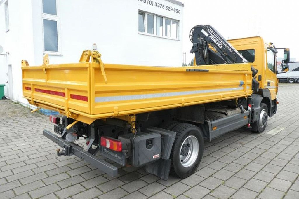 Mercedes-Benz Atego 1224 K 2-Achs Kipper Kran 2x Hdr Ausschub - Camión volquete, Camión grúa: foto 5 Mercedes-Benz Atego 1224 K 2-Achs Kipper Kran 2x Hdr Ausschub - Camión volquete, Camión grúa: foto 5